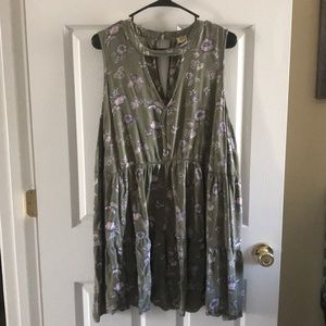 3X long flowy blouse
